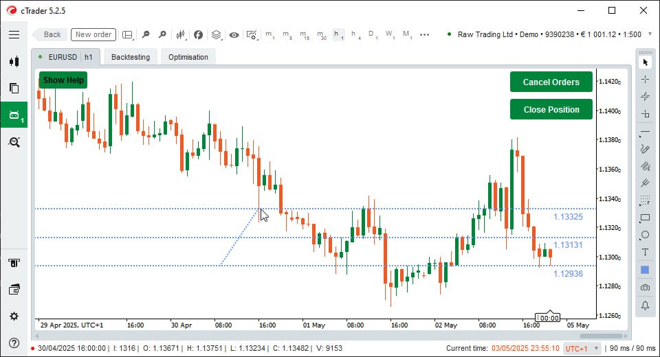 Gradient Orders - Spread and split your orders to avoid getting stopped out - cTrader Trading Tool